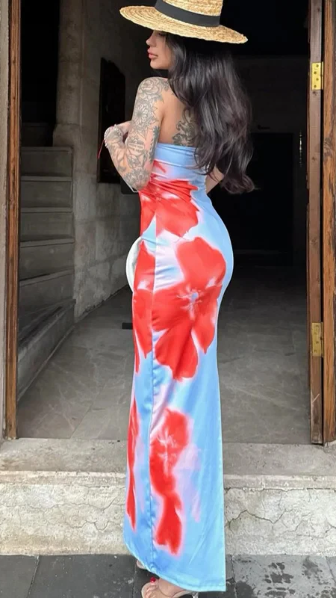 Viral Floral Dress